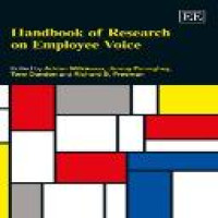 Handbook of research on employee voice / edited by Adrian Wilkinson ... [et al.]