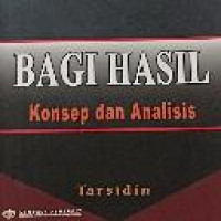 Bagi hasil : konsep dan analisis