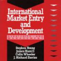 International market entry and development strategies and management