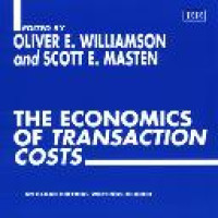 The economics of transaction costs