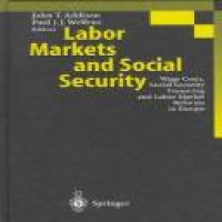 Labor markets and social security wage cost, social security financing and labor market reforms in Europe