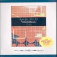 Cost management : strategic emphasis 4th ed