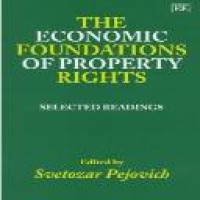 The economic foundations of property right : selected readings