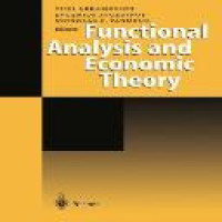 Functional analysis and economic theory