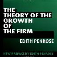 The Theory of the growth of the firm