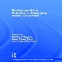Exchange rate policies in emerging Asian countries