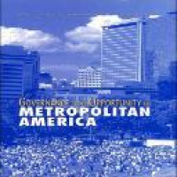 Governance and opportunity in Metropolitan America