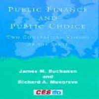 Public finance and public choice: two contrasting visions of the state